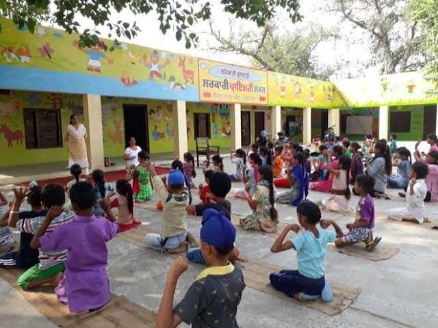 Students in classroom